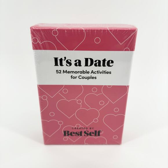 BestSelf It’s a Date - 52 Memorable Date Activities for Couples - New & Sealed - Picture 1 of 6